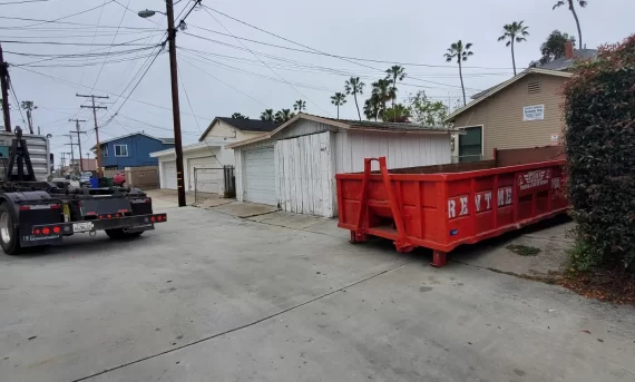 15 yd roll off dumpster rental in North Park San Diego, CA